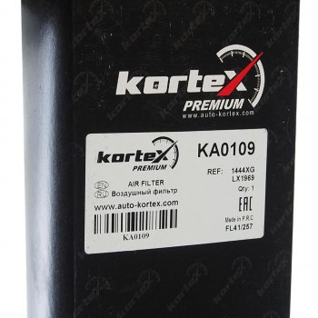 649 р. Фильтр воздушный PEUGEOT 308 (08-) KORTEX KORTEX ka0109  с доставкой в г. Пермь. Увеличить фотографию 3