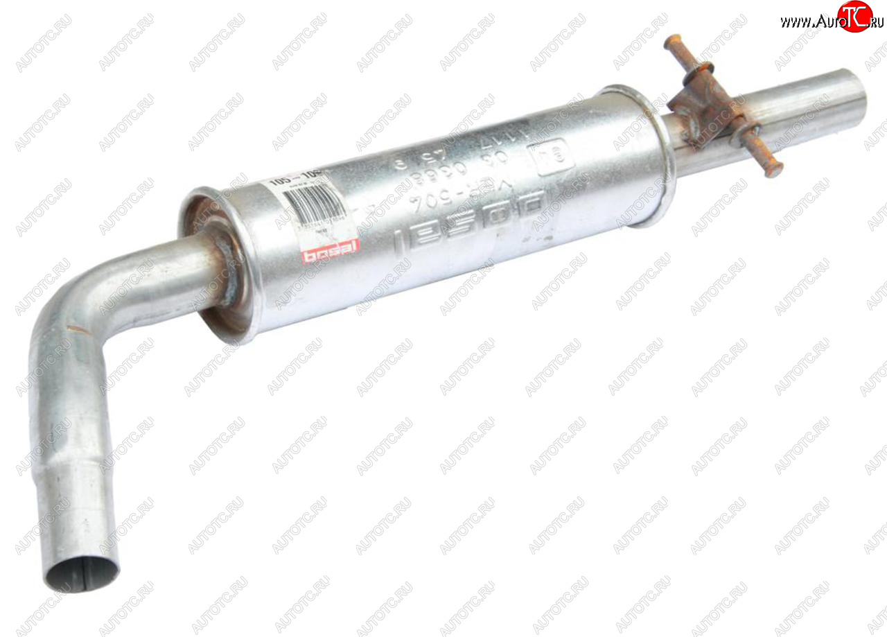 8 249 р. Глушитель VW Bora,Golf AUDI A3 SKODA Octavia средняя часть BOSAL BOSAL 105-109  с доставкой в г. Пермь