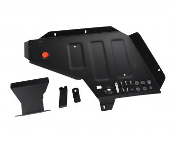 5 449 р. Защита GEELY Coolray (20-) (1.5) бака топливного (с крепежом) АВТОБРОНЯ АВТОБРОНЯ 111.01925.1  с доставкой в г. Пермь. Увеличить фотографию 1