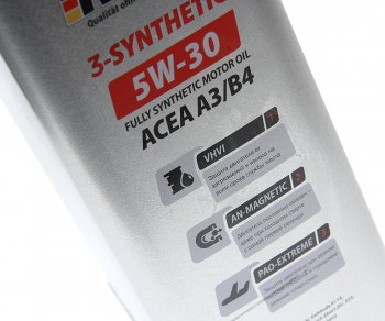 3 389 р. Масло моторное 3-SYNTHETIC A3/B4 5W30 синт.4л ROLF ROLF 322549 ROLF 322549  с доставкой в г. Пермь. Увеличить фотографию 2