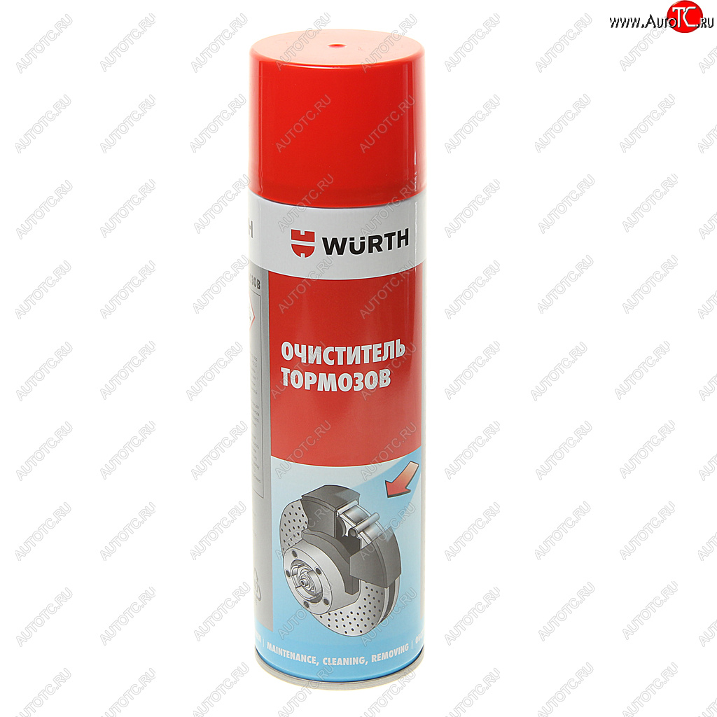 329 р. Очиститель тормозов 500мл BFD аэрозоль WURTH WURTH 089010873  с доставкой в г. Пермь