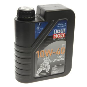 1 299 р. Масло моторное для 4-х тактных двигателей MOTORBIKE 4T OFFROAD BASIC 10W40 1л LIQUI MOLY LIQUI MOLY 3059  с доставкой в г. Пермь. Увеличить фотографию 1