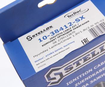 1 859 р. Провод высоковольтный HYUNDAI Elantra (1.61.82.0),Sonata 5 (06-) (2.0) комплект STELLOX STELLOX 10-38412-sx  с доставкой в г. Пермь. Увеличить фотографию 4
