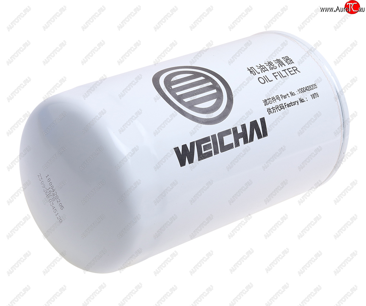 1 299 р. Фильтр масляный SHACMAN SHAANXI дв.WP12 (замена на 1000428205) OE SHACMAN 612630010239 SHACMAN 612630010239  с доставкой в г. Пермь