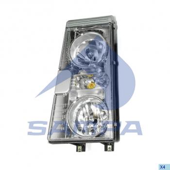 11 849 р. Фара RENAULT Magnum (02-) левая SAMPA SAMPA 079.429  с доставкой в г. Пермь. Увеличить фотографию 1
