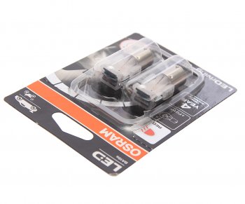 2 099 р. Лампа светодиодная 12V P21W BA15s блистер (2шт.) LEDriving SL Red OSRAM OSRAM 7506drp02b  с доставкой в г. Пермь. Увеличить фотографию 2