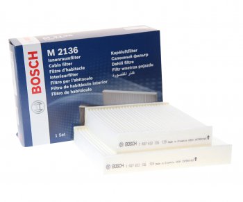 1 149 р. Фильтр воздушный салона PEUGEOT 207 (06-) BOSCH BOSCH 1987432136 BOSCH 1987432136  с доставкой в г. Пермь. Увеличить фотографию 1