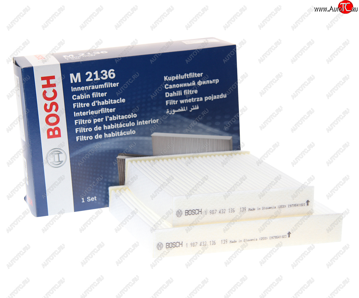 1 149 р. Фильтр воздушный салона PEUGEOT 207 (06-) BOSCH BOSCH 1987432136 BOSCH 1987432136  с доставкой в г. Пермь