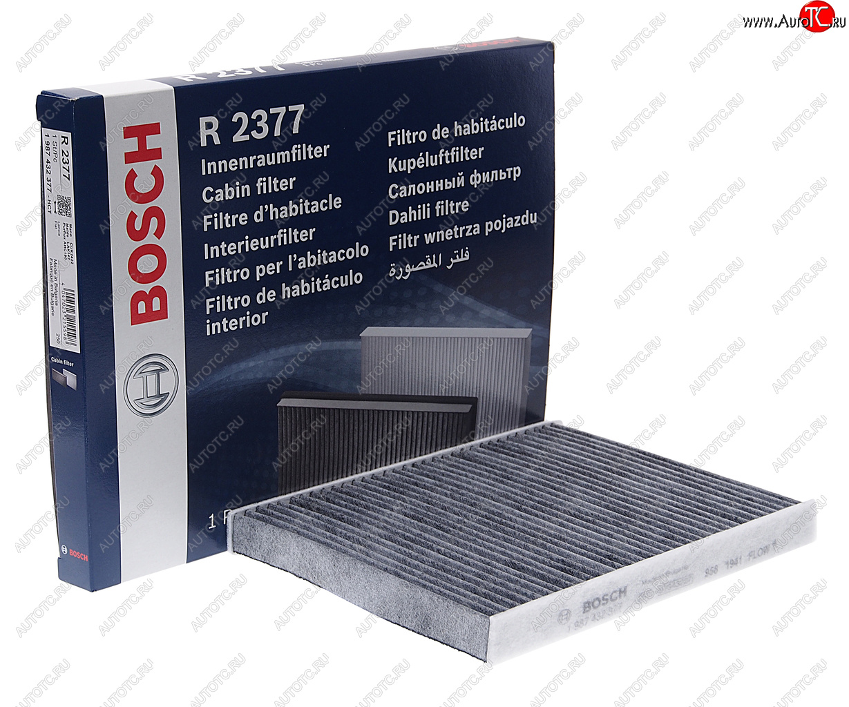 959 р. Фильтр воздушный салона CHRYSLER Delta (11-) угольный BOSCH BOSCH 1987432377 BOSCH 1987432377  с доставкой в г. Пермь