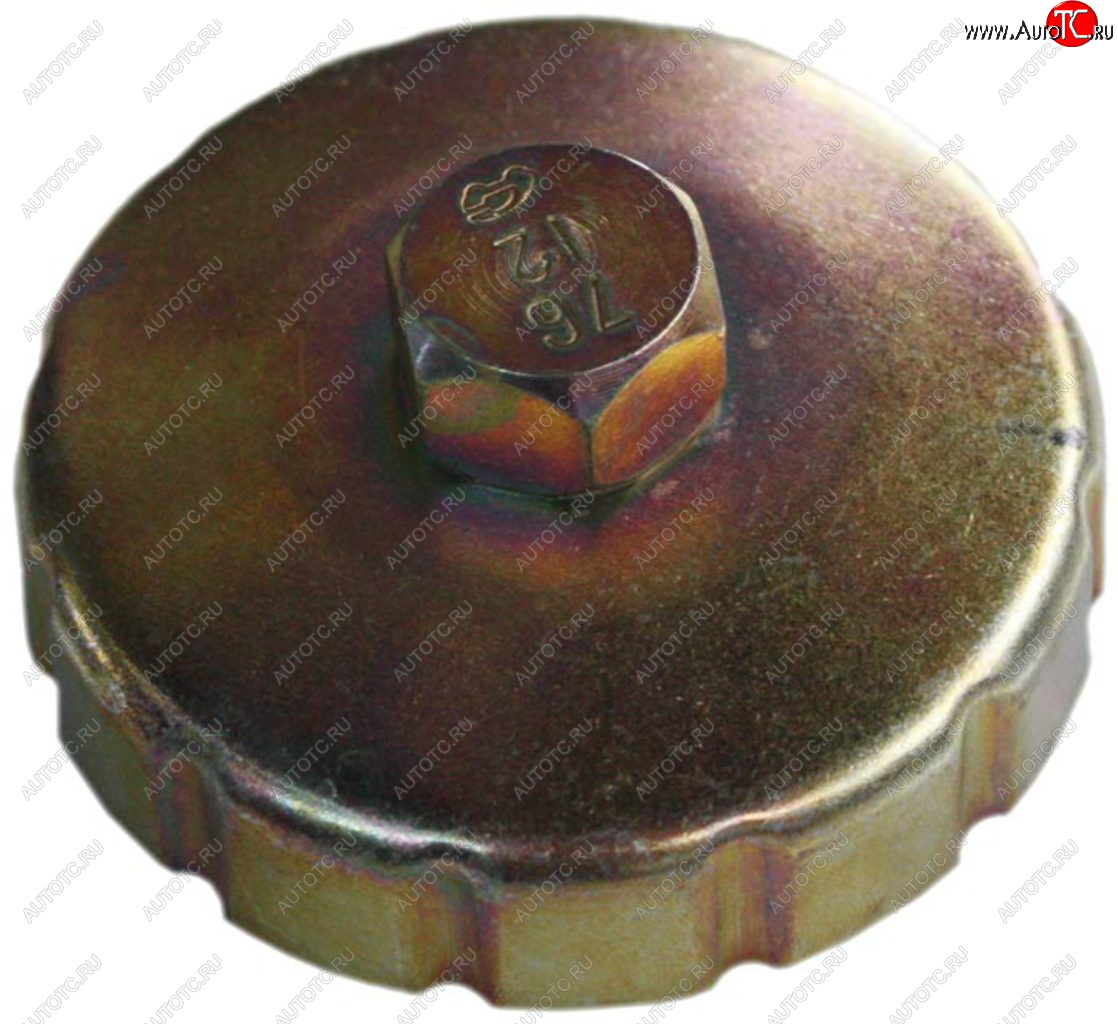 419 р. Съемник фильтров масляных 76мм 12-ти гранный чашка АВТОМ Автом 10660  с доставкой в г. Пермь