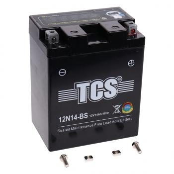 4 699 р. Аккумулятор TCS GEL 14Ач TCS 6ст14 12n14-bs  с доставкой в г. Пермь. Увеличить фотографию 1