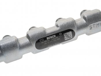 25 899 р. Рампа топливная Д-245 HFRN16 ЕВРО-4 BOSCH дв.Low Cost со штуцером ММЗ ММЗ 0445224094  с доставкой в г. Пермь. Увеличить фотографию 6