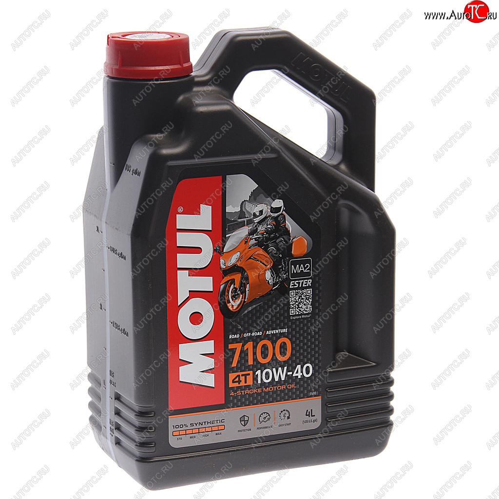 6 799 р. Масло моторное для 4-х тактных двигателей 7100 ESTER 4T 10W40 синт.4л MOTUL MOTUL 104204  с доставкой в г. Пермь