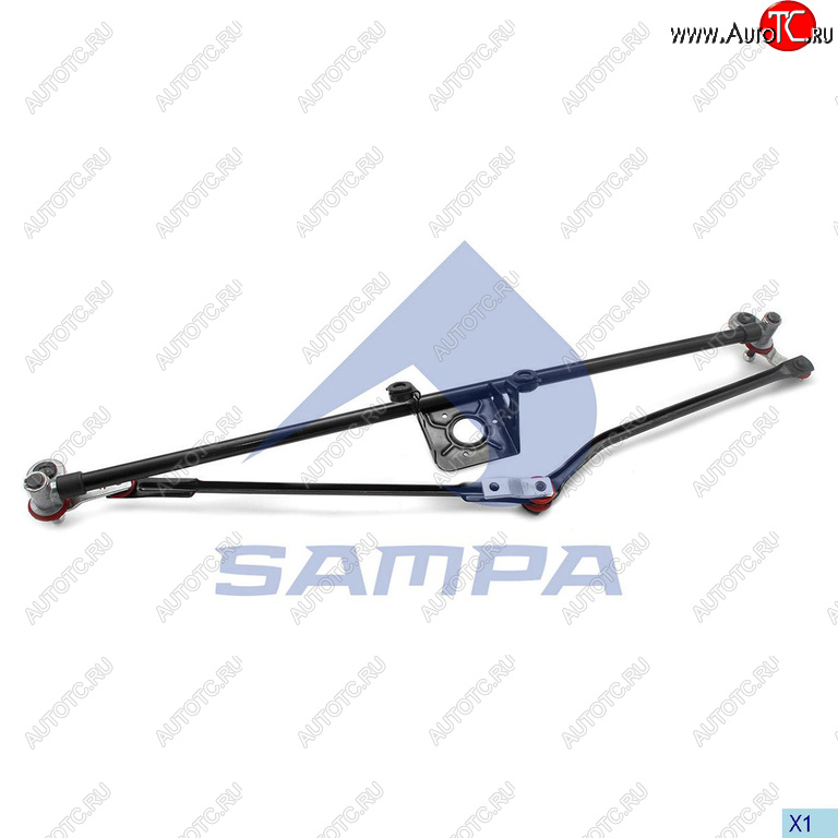 6 549 р. Трапеция стеклоочистителя MAN TGA,TGX SAMPA SAMPA 023.243  с доставкой в г. Пермь