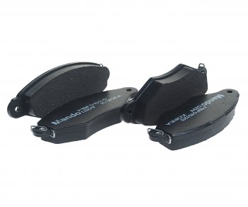 2 099 р. Колодки тормозные RENAULT Kangoo (97-09) передние (4шт.) MANDO MANDO mbf015129 MANDO mbf015129  с доставкой в г. Пермь. Увеличить фотографию 1