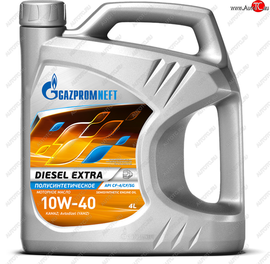 1 349 р. Масло дизельное DIESEL EXTRA CF-4SG 10W40 псинт.4л GAZPROMNEFT GAZPROMNEFT 2389901351  с доставкой в г. Пермь