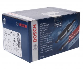 2 859 р. Колодки тормозные задние (4шт.) BOSCH Audi A7 4G лифтбэк рестайлинг (2014-2018)  с доставкой в г. Пермь. Увеличить фотографию 2