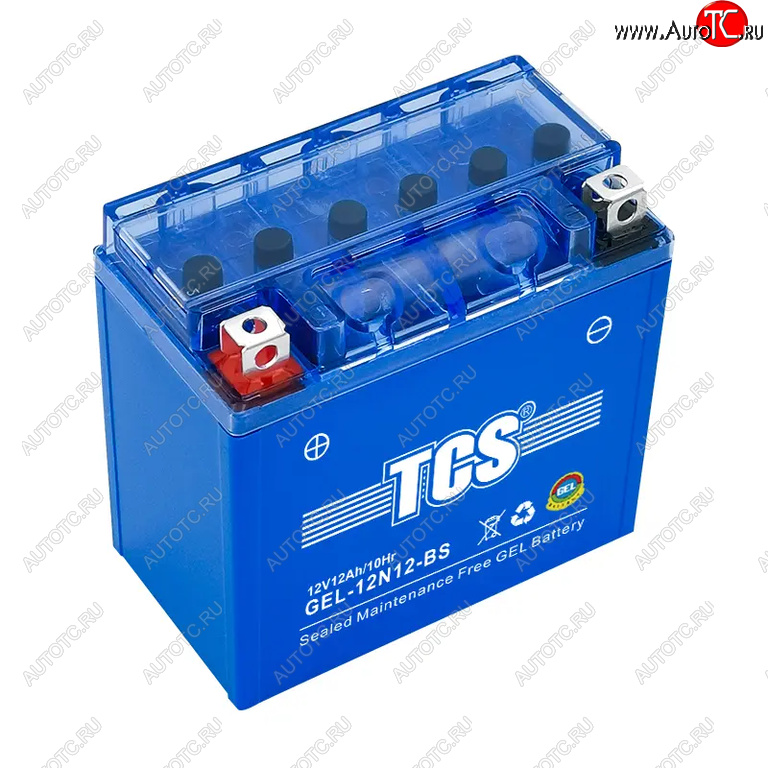 3 369 р. Аккумулятор TCS GEL 12Ач TCS 6ст12 12n12-bs  с доставкой в г. Пермь