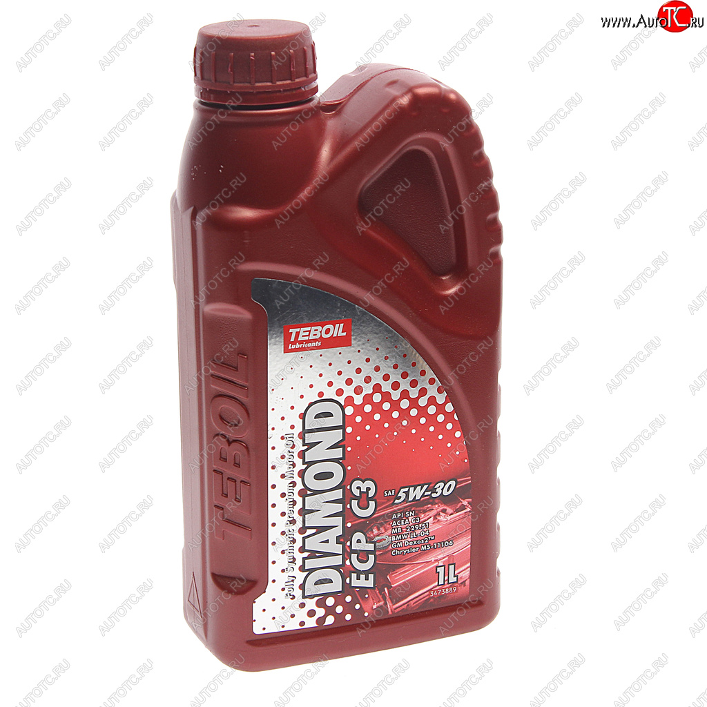 1 239 р. Масло моторное DIAMOND ECP C3 5W30 синт.1л TEBOIL TEBOIL 3453873  с доставкой в г. Пермь