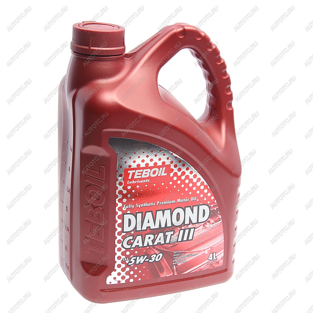 3 899 р. Масло моторное DIAMOND CARAT III 5W30 синт.4л TEBOIL TEBOIL 3453947  с доставкой в г. Пермь