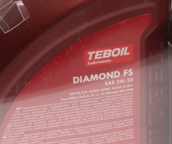 2 999 р. Масло моторное DIAMOND FS 5W30 синт.4+1л TEBOIL TEBOIL 3468594p  с доставкой в г. Пермь. Увеличить фотографию 2
