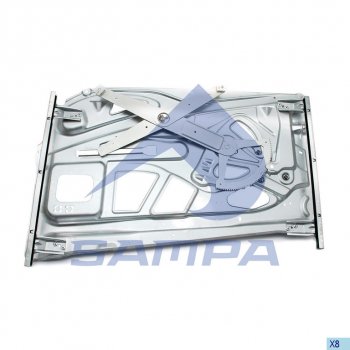 10 699 р. Стеклоподъемник MERCEDES Actros MP2,MP3 двери левой (без мотора) SAMPA SAMPA 204.190  с доставкой в г. Пермь. Увеличить фотографию 1