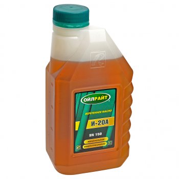 205 р. Масло индустриальное И-20А 1л OIL RIGHT OIL RIGHT 2590  с доставкой в г. Пермь. Увеличить фотографию 1