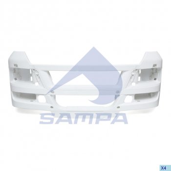 30 999 р. Бампер MAN TGX передний SAMPA SAMPA 18200200  с доставкой в г. Пермь. Увеличить фотографию 1