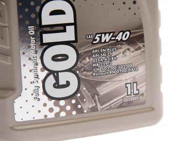 849 р. Масло моторное GOLD L 5W40 синт.1л TEBOIL TEBOIL 3475040  с доставкой в г. Пермь. Увеличить фотографию 2