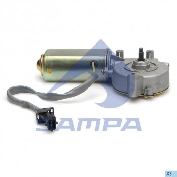 2 799 р. Мотор-редуктор стеклоочистителя RENAULT правый SAMPA SAMPA 078.296  с доставкой в г. Пермь. Увеличить фотографию 1