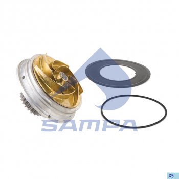 6 349 р. Насос водяной RENAULT Premium SAMPA SAMPA 078.121  с доставкой в г. Пермь. Увеличить фотографию 1