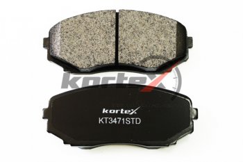 1 459 р. Колодки тормозные передние (4шт.) KORTEX Mazda CX-7 ER дорестайлинг (2006-2010)  с доставкой в г. Пермь. Увеличить фотографию 3