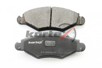 979 р. Колодки тормозные PEUGEOT 206,206SW (01-) передние (без АБС) (4шт.) KORTEX KORTEX kt1500std  с доставкой в г. Пермь. Увеличить фотографию 3