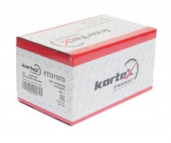 989 р. Колодки тормозные задние (4шт.) KORTEX Mazda 6 GG лифтбэк дорестайлинг (2002-2005)  с доставкой в г. Пермь. Увеличить фотографию 2
