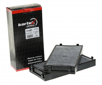 1 579 р. Фильтр воздушный салона BMW X5 (E70),X6 (E71) угольный (2шт.) KORTEX KORTEX kc0096s KORTEX kc0096s  с доставкой в г. Пермь. Увеличить фотографию 1