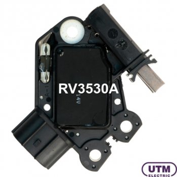 2 769 р. Регулятор HYUNDAI Solaris,ix20,ix35 (14-) напряжения генератора UTM UTM rv3530a  с доставкой в г. Пермь. Увеличить фотографию 2