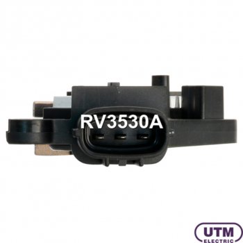 2 769 р. Регулятор HYUNDAI Solaris,ix20,ix35 (14-) напряжения генератора UTM UTM rv3530a  с доставкой в г. Пермь. Увеличить фотографию 4