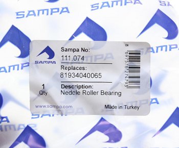 3 579 р. Втулка MAN TGA,F90,2000 шкворня SAMPA SAMPA 111.074  с доставкой в г. Пермь. Увеличить фотографию 3