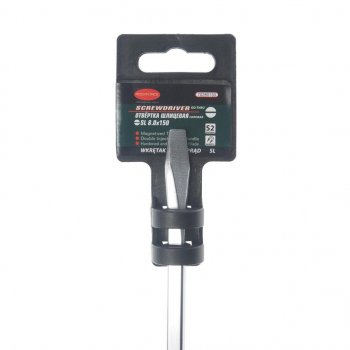 429 р. Отвертка шлицевая SL 8.0х150мм силовая ROCKFORCE ROCKFORCE rf-70280150 ROCKFORCE rf-70280150  с доставкой в г. Пермь. Увеличить фотографию 2