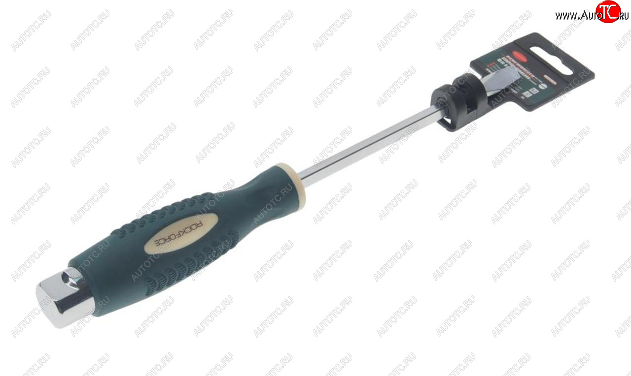 429 р. Отвертка шлицевая SL 8.0х150мм силовая ROCKFORCE ROCKFORCE rf-70280150 ROCKFORCE rf-70280150  с доставкой в г. Пермь