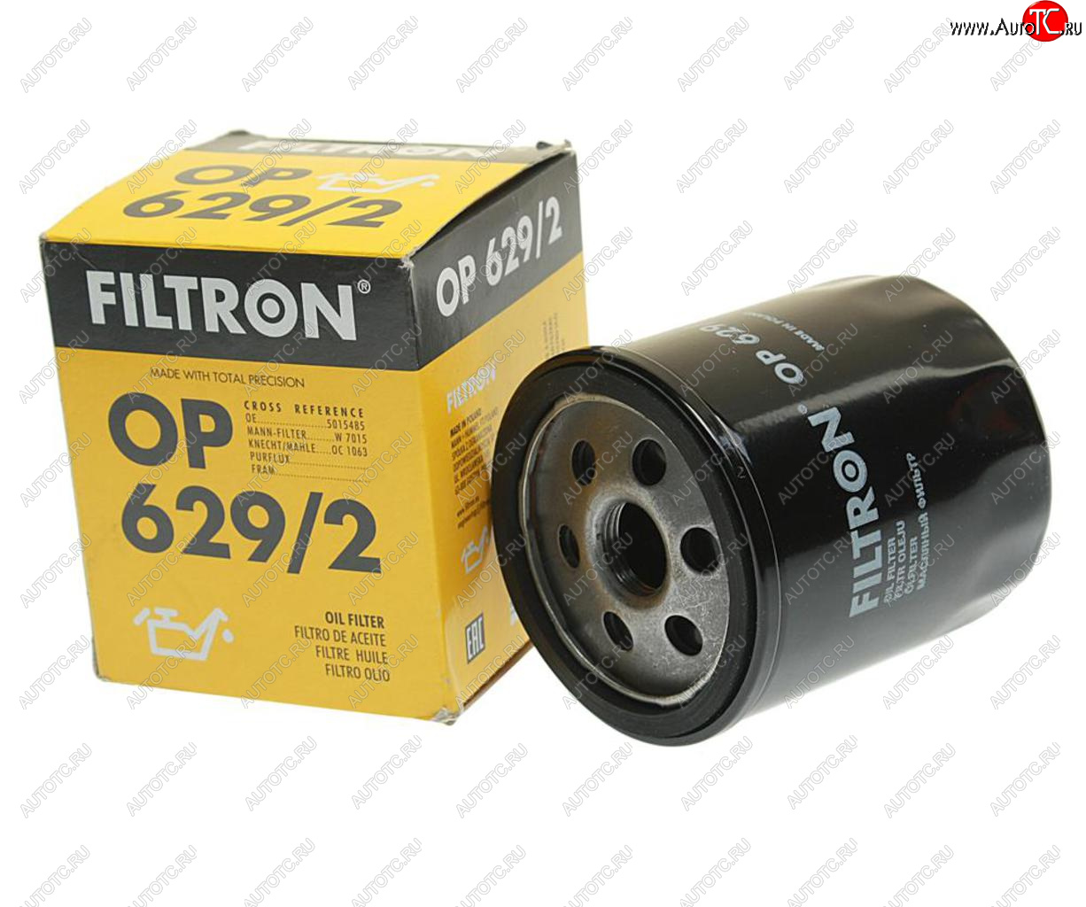589 р. Фильтр масляный FORD Focus,C-Max,Mondeo (1.82.0) MAZDA 3,5,6 FILTRON FILTRON op6292  с доставкой в г. Пермь