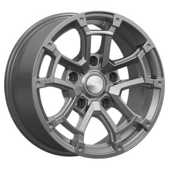 11 249 р. Диск колесный литой LADA 4x4 CHEVROLET Niva R16 Барахас Графит K&K скад 5х139,7 ет30 d-98,5  с доставкой в г. Пермь. Увеличить фотографию 1