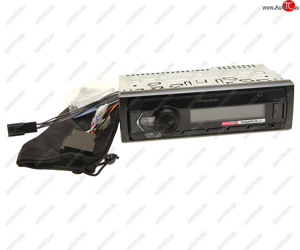 8 299 р. Магнитола автомобильная 1DIN PIONEER PIONEER mvh-s120ub  с доставкой в г. Пермь