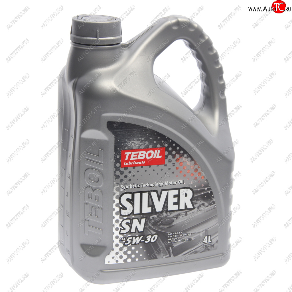 2 049 р. Масло моторное SILVER SN 5W30 синт.4л TEBOIL TEBOIL 3453917  с доставкой в г. Пермь