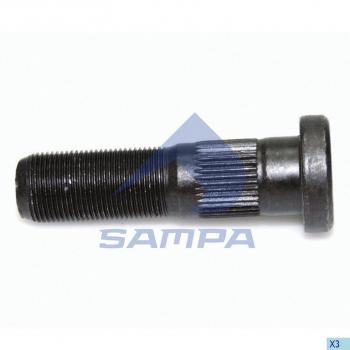 280 р. Шпилька колеса SAF ROR (M22x1.5x958650) SAMPA SAMPA 085.167  с доставкой в г. Пермь. Увеличить фотографию 1