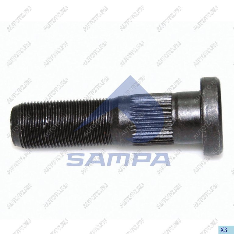 280 р. Шпилька колеса SAF ROR (M22x1.5x958650) SAMPA SAMPA 085.167  с доставкой в г. Пермь
