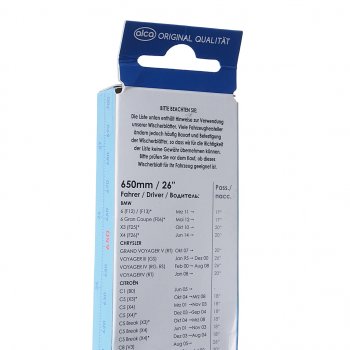 369 р. Щетка стеклоочистителя 650мм каркасная Special Start ALCA ALCA 115260  с доставкой в г. Пермь. Увеличить фотографию 4