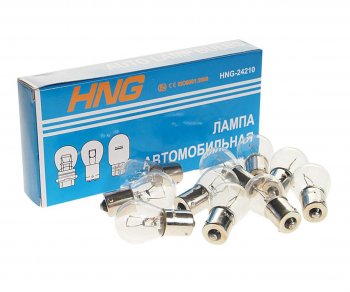 26 р. Лампа 24V P21W BA15s Long Life HNG HNG 24210  с доставкой в г. Пермь. Увеличить фотографию 1