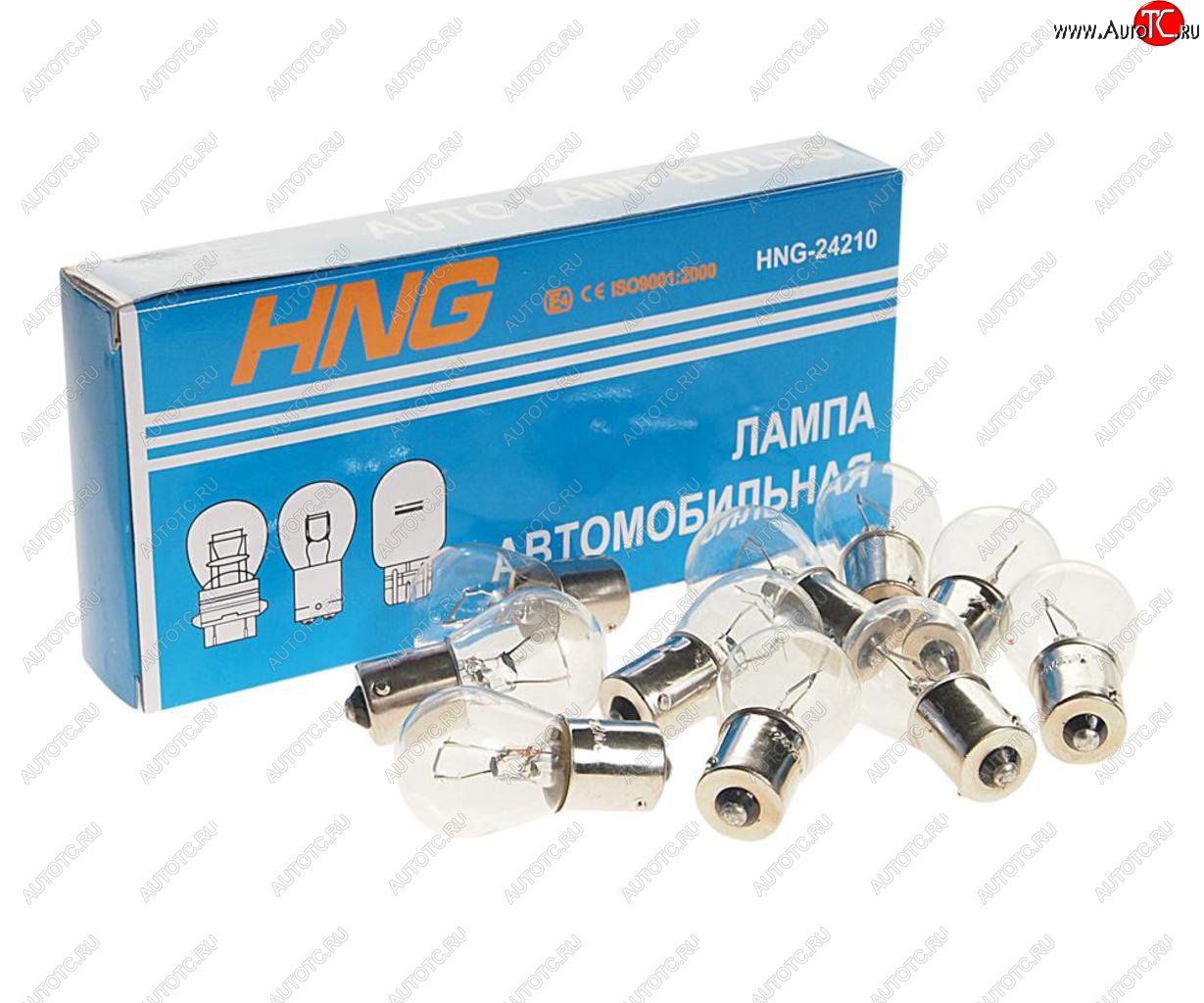 26 р. Лампа 24V P21W BA15s Long Life HNG HNG 24210  с доставкой в г. Пермь