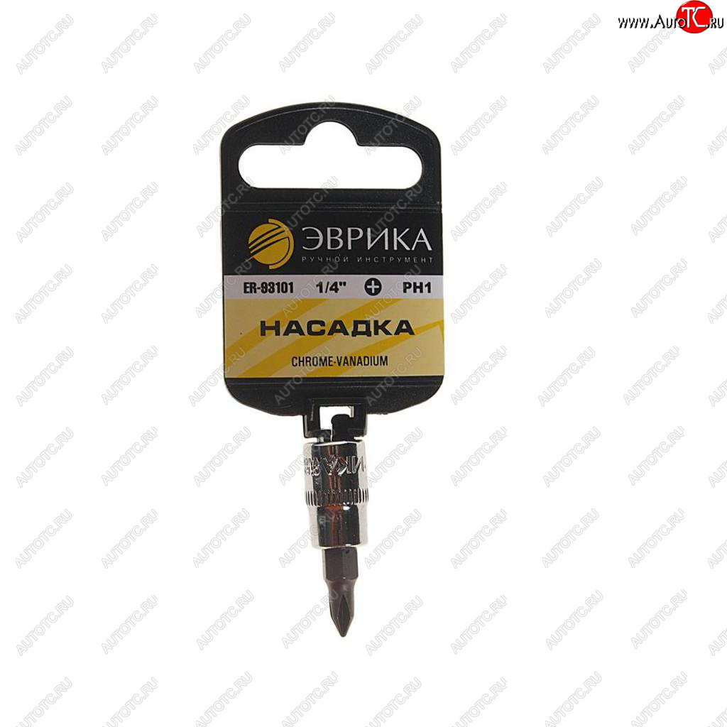 30 р. Бита-головка 14 PH1х37мм с держателем ЭВРИКА ЭВРИКА er-93101h  с доставкой в г. Пермь